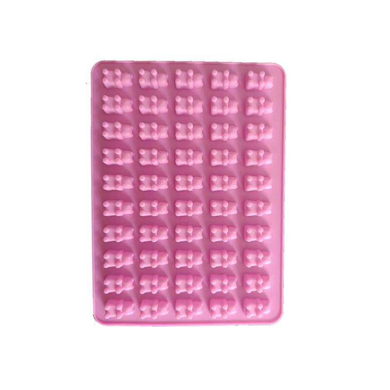 Bear Gummy Mold Mini Big Cartoon Animal Chocolate Candy Mould For Kids Dropper Food Grade Kitchen Accessories Tool Ice Cube Tray