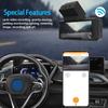Dash Cam WIFI Two Cameras Car Video Recorder WIFI Dash Cam WDR 1080P Car Dash Camera with Rear Camera Vehicle Black Box