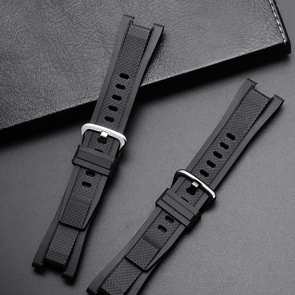 Водонепроницаемый ремешок Stalimy, совместимый с G-SHOCK, для Casio GST-S210 GST-W110 GST-W100 GST-S110 GST-S100 GST-B100 GST-S300 (черный)