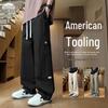 Men's American Style Loose Fit Cotton Cargo Pants