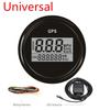 52mm Car Marine GPS Speedometer Waterproof 7 Color Backlight Anti-fog 0-999 Knot