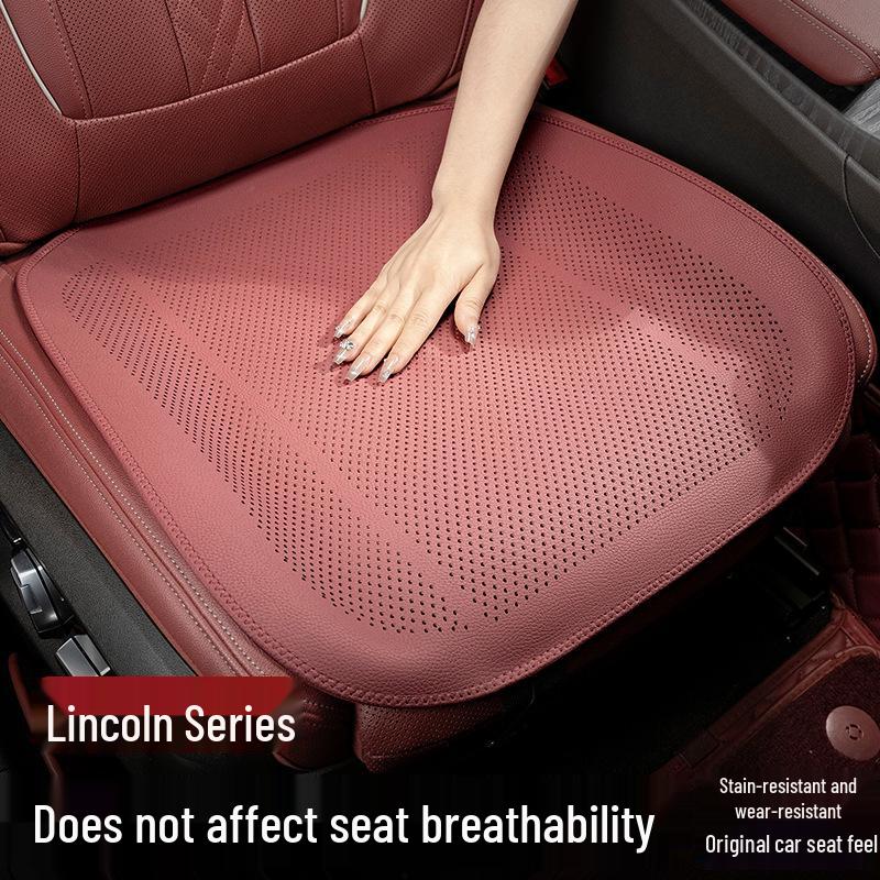 Подушка для сиденья автомобиля Lincoln: Прохладный и дышащий, подходит для Continental, MKZ, Aviator, Navigator