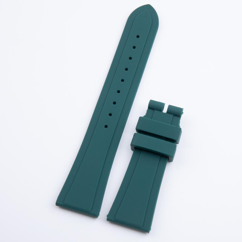 Мягкий Натуральный Каучук Силиконовый Ремешок для Часов 22 мм Для Tudor Strap Black Bay 1958 GMT 41mm Pelagos С Складной Пряжкой Наручные Аксессуары