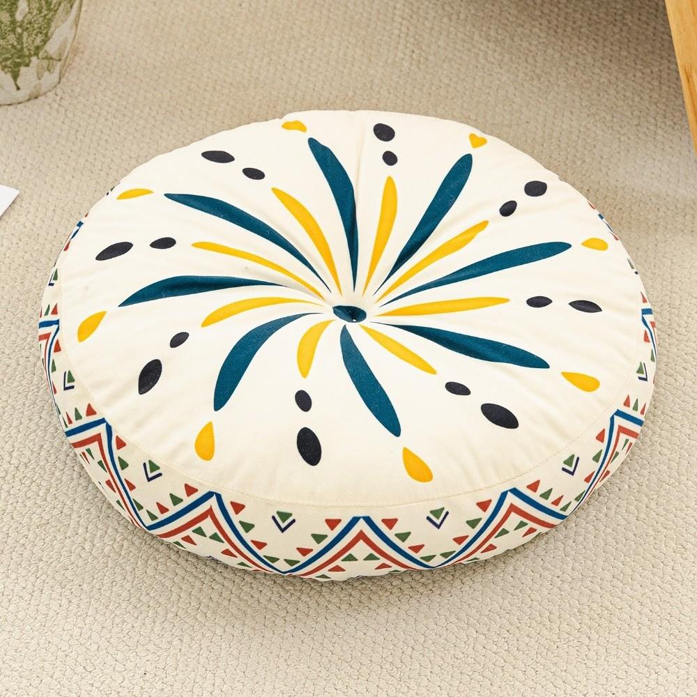 45x45x8cm Round Tatami Cushion Thickened Futon Seat Cushion For Living Room Sofa Tatami