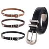 Red Color Waist Belt Metal Buckle Fashion Belt Street Style Women's Belt  Jeans Skirt Dress