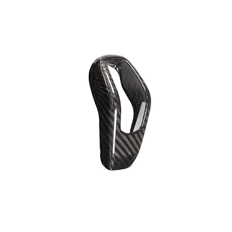 For Land Rover-Range Rover Sport RR Real Carbon Fiber Interior Accessories Central Console Gear Shift Knob Head Cover Trim