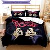 3pcs My Chemical Romance pattern bedding set duvet cover set includes duvet cover &pillowcases, perfect all season bedroom decoration & gift