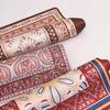 Oeny Bohemian Natural Rubber Suede Yoga Mat