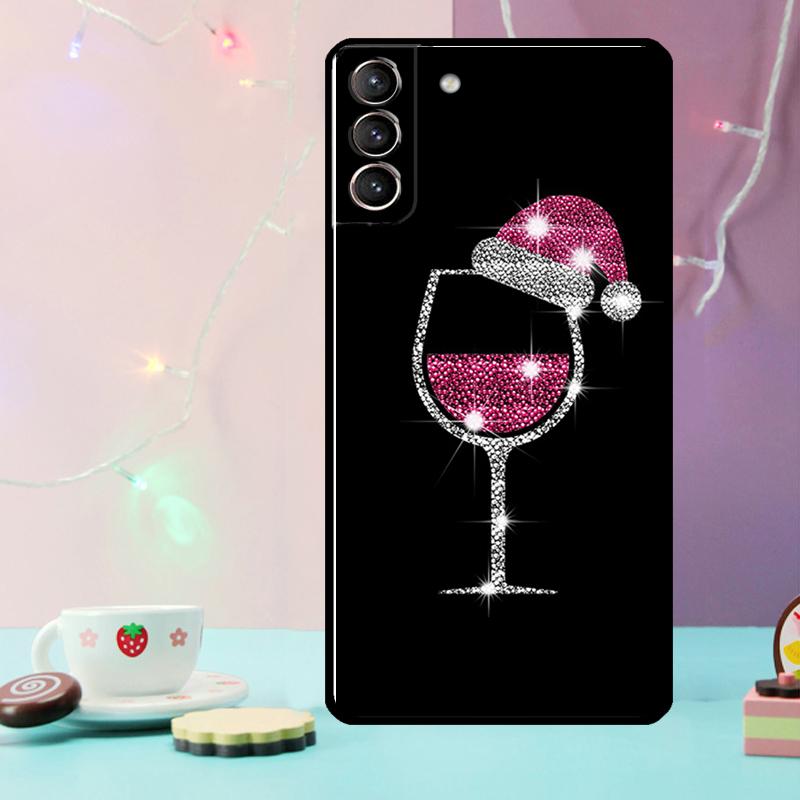 Чехол для телефона с рисунком кофейной винной чашки для Samsung Galaxy S25 Ultra S20 S21 S22 S23 S24 Plus S9 S10 S24 FE S25 FE
