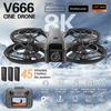 2025 Новый V666 MINI Дрон 4K Профессиональный WIFI 5G Дрон Обход препятствий Бесколлекторный Режим удержания высоты Безголовый режим RC Квадрокоптер FPV Игрушки