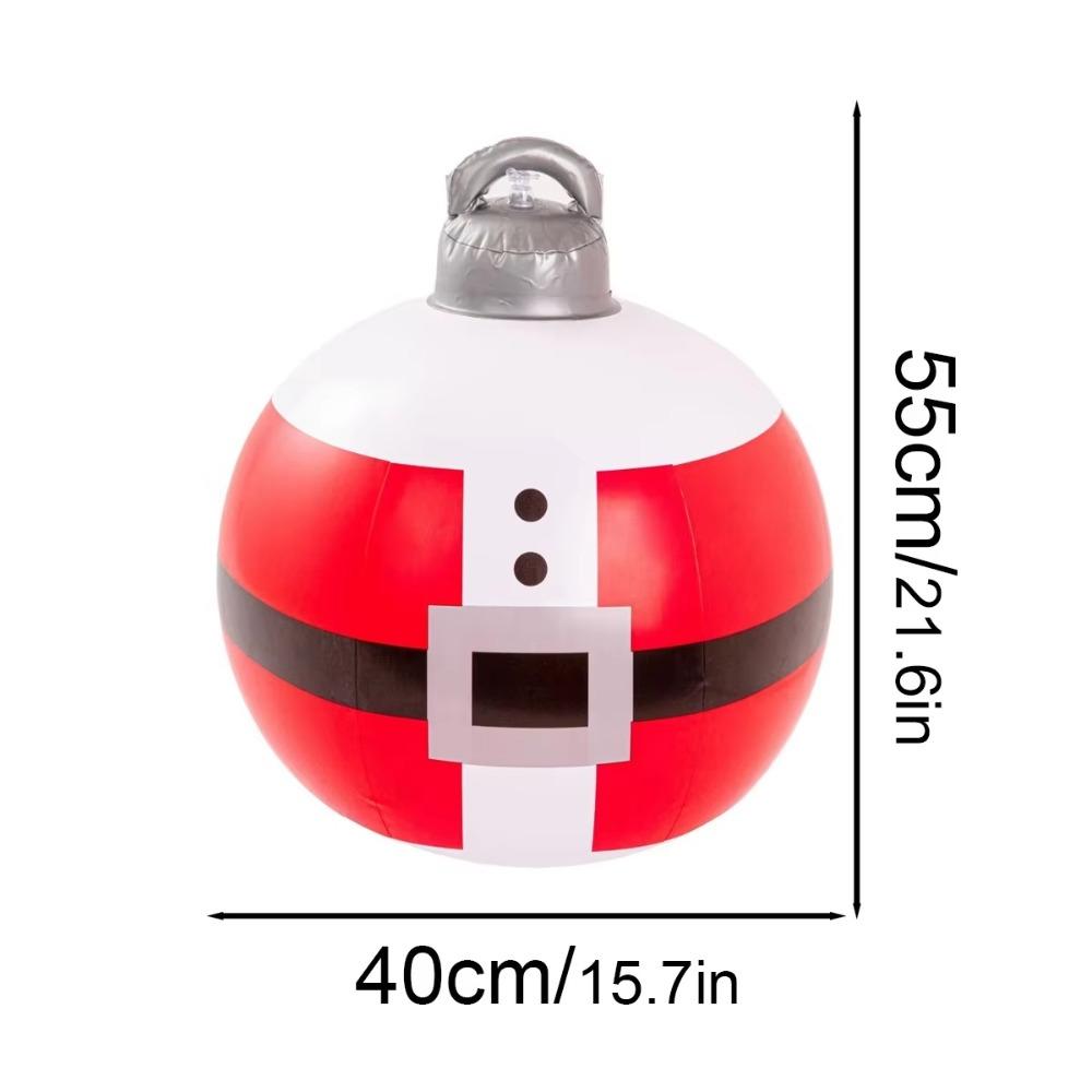 Giant Inflatable Christmas Ball Hanging Ornaments Christmas Balloons Party Supplies