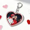 Heated Rivalry BL TV Show Heart Keychain for Accessories Shane Hollander Ilya Rozanov Love Keyring Jewelry Fans Friends Gifts