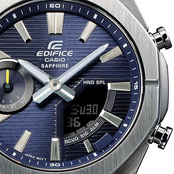 Мужские наручные часы Casio EDIFICE с подключением к смартфону ECB-S10YD-2AJF, металлический браслет