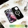 Чехол для телефона CODE GEASS Lelouch Rebellion Аниме для iPhone17,16,15,14,13,12,11 Plus,Pro Магнитный Для Magsafe Беспроводная зарядка