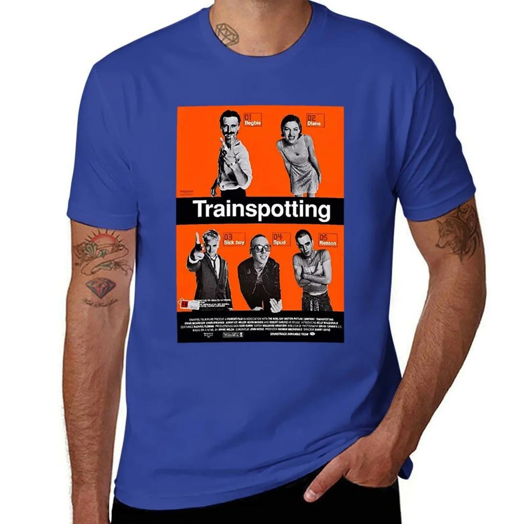 Trainspotting T-Shirt tees customizeds mens vintage t shirts