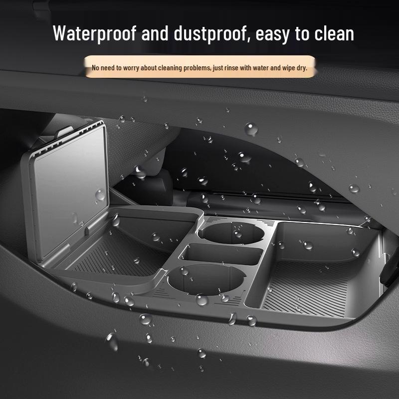 Совместимо с силиконовыми контейнерами для хранения, футлярами для очков и аксессуарами под центральной консолью для 25 моделей Changan CS75.