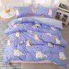 Kawaii Cat Print Duvet Cover Set - Fashion Cute Soft Comfortable Bedding For Bedroom Guest Room - Cute Animal Theme