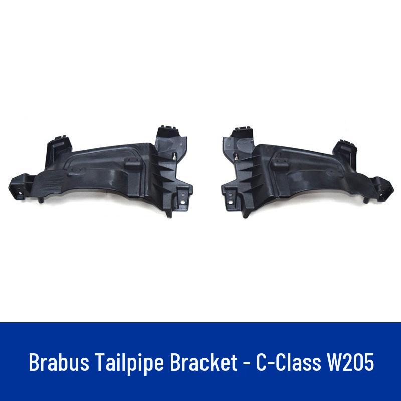 Совместимый выхлоп Brabus для Mercedes-Benz C-Class W205, E-Class W212/W213, S-Class W222 Модификация выхлопной системы