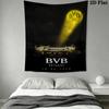 Dortmund Wall Tapestry Aesthetic Wall Hanging Printed Fabric Blanket Decorative Tapestries for Bedroom Living Room Home Decor