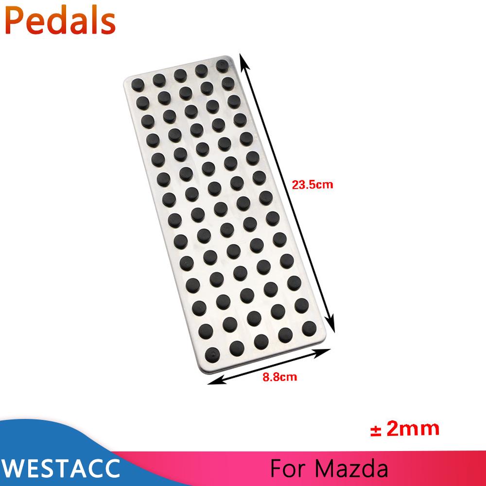 Автомобильные педали, чехол для педали газового тормоза для Mazda CX-3 CX-4 CX-5 CX-8 CX-9 CX3 2014- CX5 2012- CX8 2017- CX9