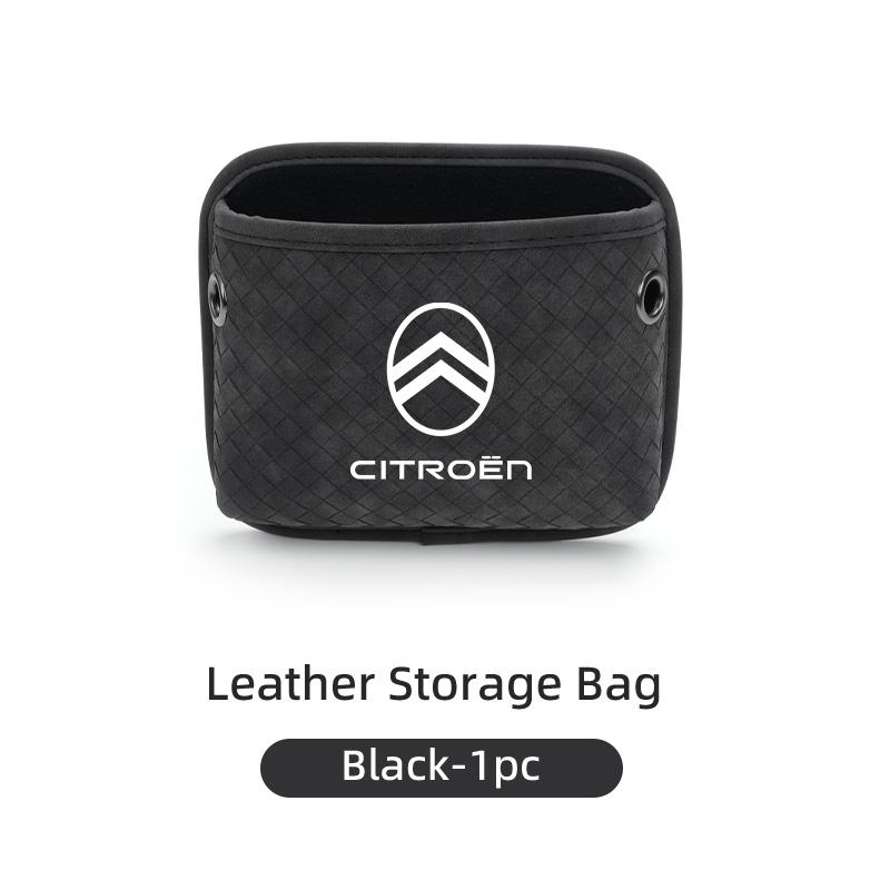 AABFC1 Car Storage Pocket Phone Key Organizer Bag Seat Back Side Door Pouch For Citroen C4 C3 C5 C1 C2 Berlingo Celysee Cactus Picasso