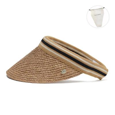 Helen Kaminski Bianca Visor Hat Women's Sun Cap Straw Vacation Hat BIANCA-NB260