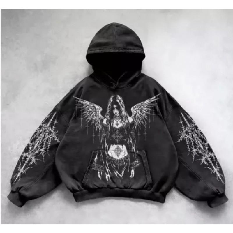 Unisex Oversized Hooded Sweatshirt With 3D Print Streetwear Long Sleeve Pullover Winter Casual Wear