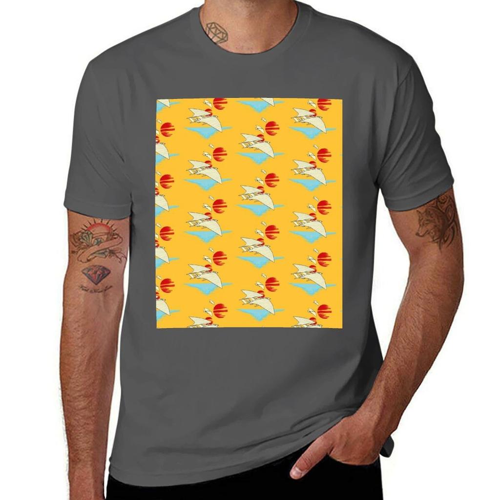 Tropical Raconteur Outer Rim Sands Edition Tshirt Art Pattern Printed Casual Top