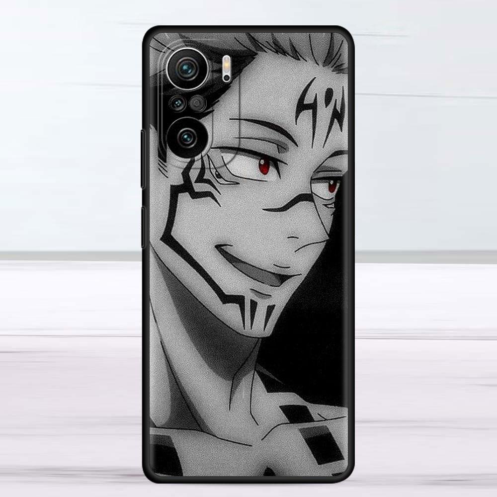 Чехол для Xiaomi Redmi Note 11 9S 10 9 8 7 9A 9C 9i K40 8T 10C 9T K50 силиконовый чехол для телефона милый дзюдзюцу кайсен аниме