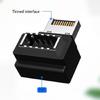 Компьютерный адаптер USB 3.1 Type-E Female на Type-E Male с защитой цепи