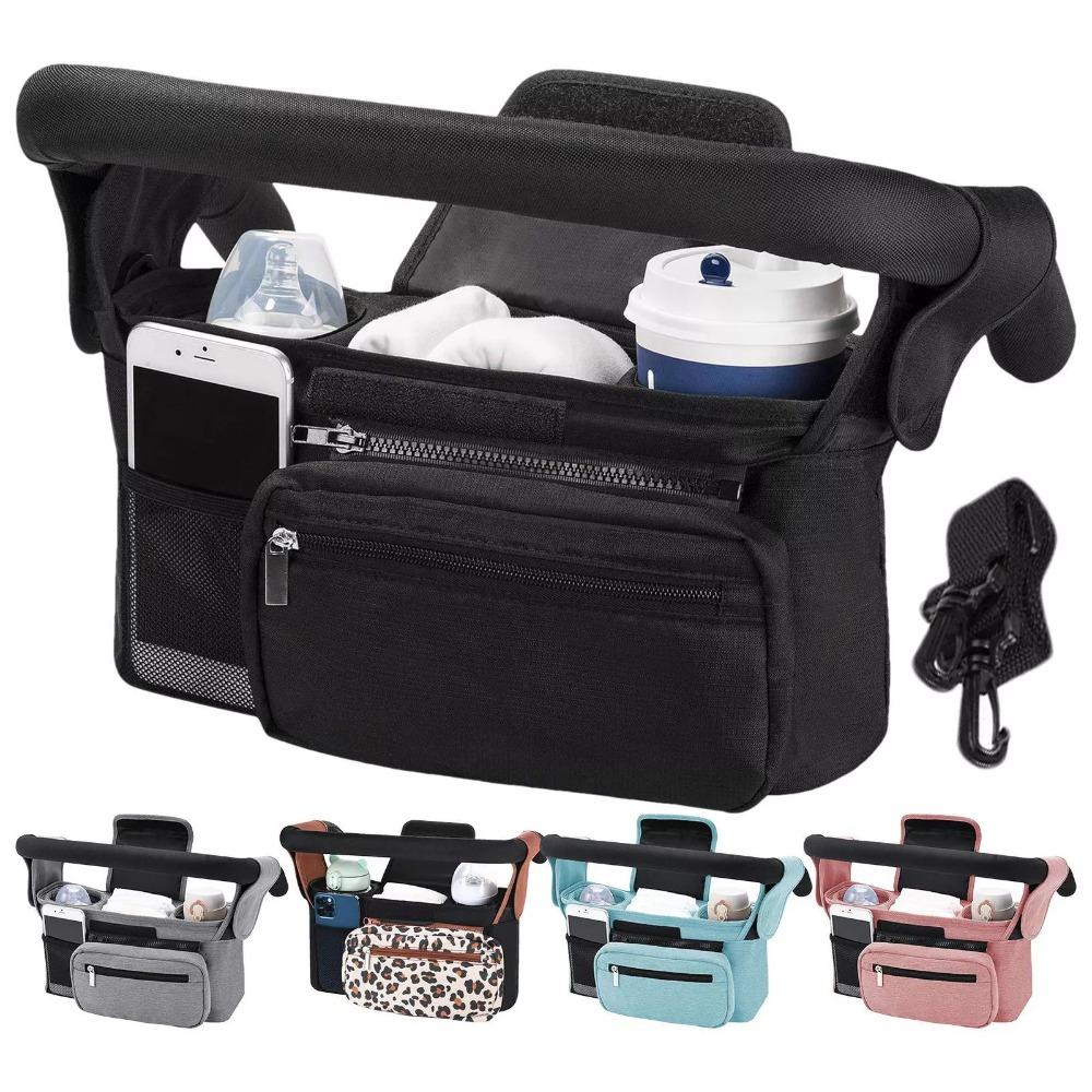 Cup Holder Baby Stroller Storage Bag Phone Bottle Holder Mummy Bag New Buggy Organizer Travel