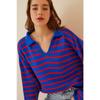Women's Polo Neck Knitwear Sweater Us00293