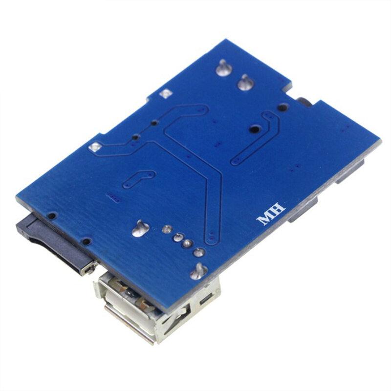 Плата неразрушающего декодера Mp3 Встроенный усилитель, mp3-модуль, mp3-декодер, TF-карта U, проигрыватель декодирования дисков