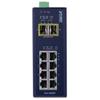 Industrial SFP Ethernet Switch []IGS-1020TF 8-port 10/100/1000T + 2-port 100/1000X (-40~75℃)