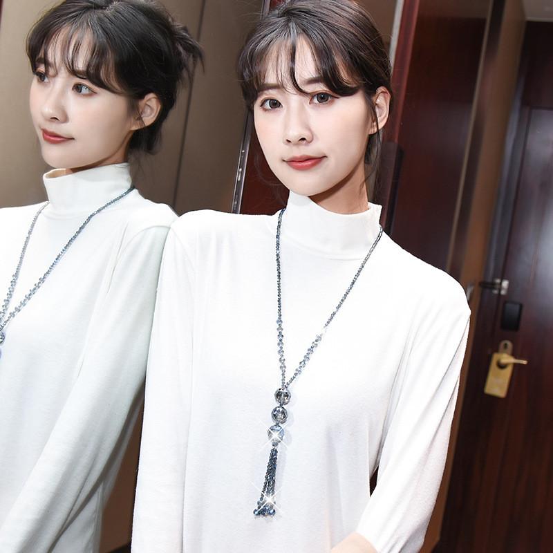 Привлекательное хрустальное ожерелье для женщин в ярких цветах, идеально подходящее для любого стиля моды