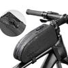 Frame-mounted waterproof bicycle bag 1.5l AS-019 - black
