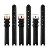12 мм 14 мм Ремешок из телячьей кожи для кожаных часов Gucci Band YA141401 YA141505 Серия Женский ремешок для часов Браслет с вырезом Черный Коричневый