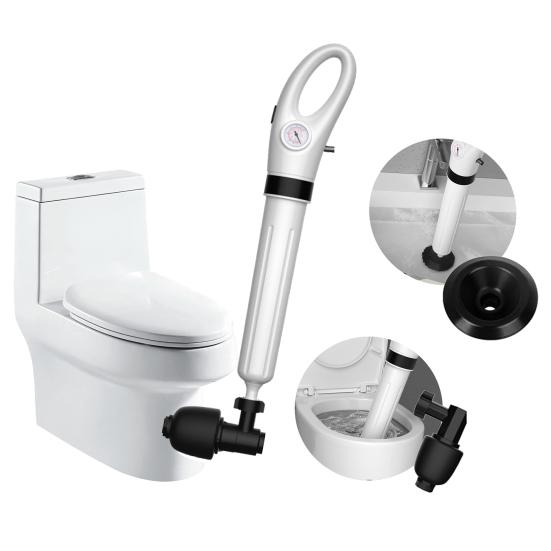 1 шт. Мощный пневматический вантуз для унитаза, прочистка, эргономичная ручка, эффективное средство для прочистки унитаза