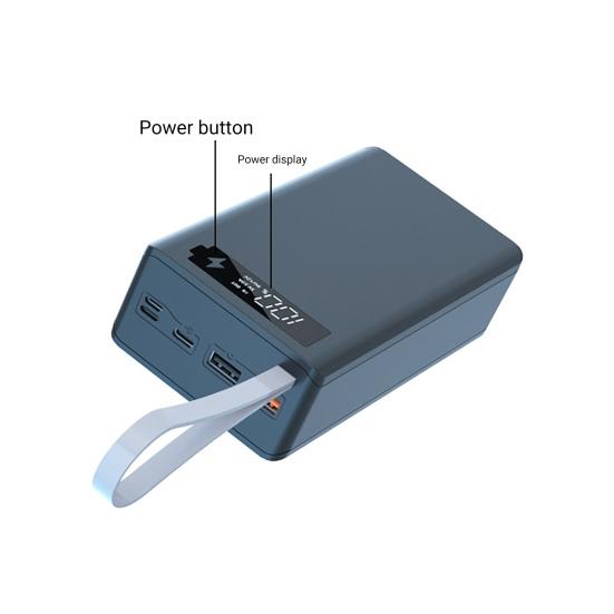 Корпус power bank C12 без пайки, съемный, DIY, 12x18650, QC PD, портативный корпус зарядного устройства для смартфона