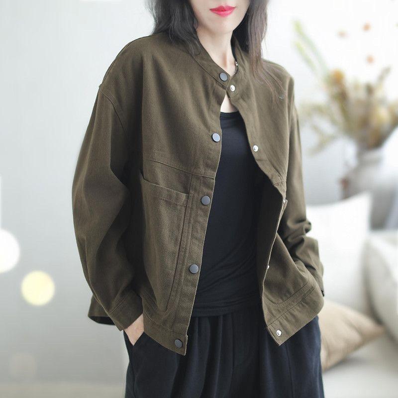 Plus-size Womens Casual Fashion Collar Long Sleeve Loose Cardigans Blazer Jacket Coat M-4XL