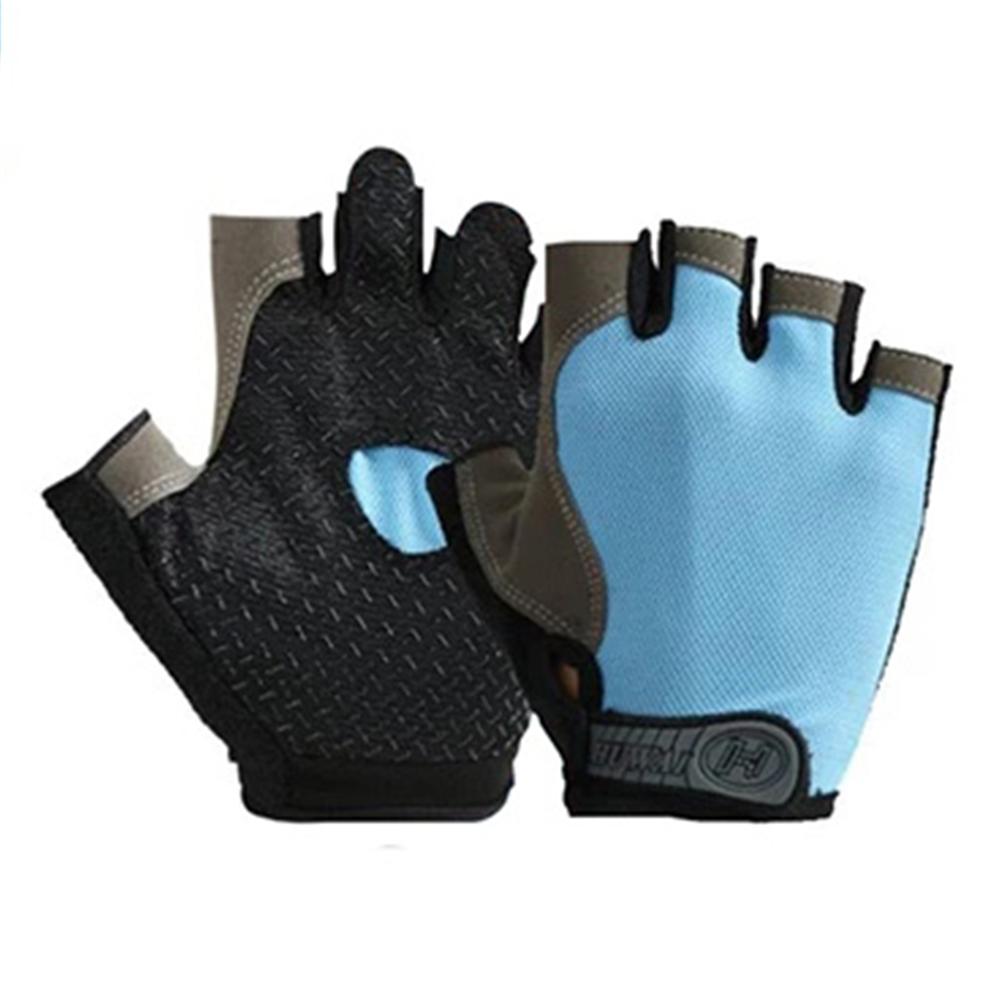 1 Pair Durable Half Finger MTB Outdoor Cycling Gloves Bodybuilding Bicycle Gloves Riding Gloves