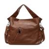 Retro high-end large-capacity handbag women's commuter bag 2025 new simple tote bag versatile crossbody bag