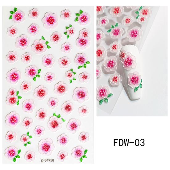 Слайдеры для ногтей с нежной гравировкой, легкие наклейки для ногтей, водные наклейки для ногтей, слайдеры для ногтей с переводом цветов для маникюра