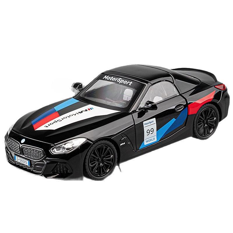 Симуляция 1/22 BMW Z4 Купе Кабриолет Суперкар Модель Коллекция Миниатюрная Машина Литая Игрушечная Машина Детям Подарок Бойфренду
