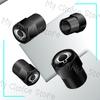 4Pcs Emblem Car Wheel Tire Valve Caps Tyre Rim Stem Airdust Waterproof Covers For Ssangyong Actyon Sport Korando Rexton Kyron