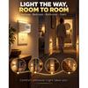 L LOHAS LED Motion Sensor Night Light, Night Lights Plug into Wall, 2 Pack