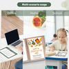 5-Tab Binder Divider with One Full Pocke Dividers for 3 Ring Binder, Clear View Recipe Binder Dividers for US Letter Size 8.5 x 11' Index Dividers