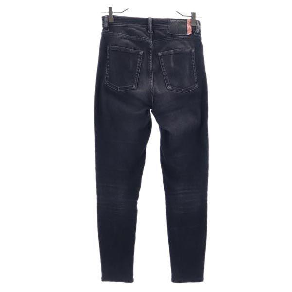 Acne Studios Зауженные джинсы деним w24 Джинсы серии Black Женские Б/У