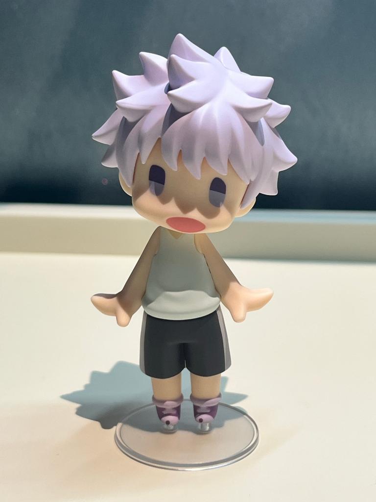 10 см Аниме Hunter × Hunter Гон Фриксс Фигурка Киллуа Золдик Стоящая Модель Игрушечная Кукла Фигурка Действия ПВХ Настольное Украшение Подарок