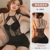 Moon Sleepless Sex Underwear Pure Sweet and Spicy Wind Neck Lace Small Suspender Vest onesie Set Lace Perspective